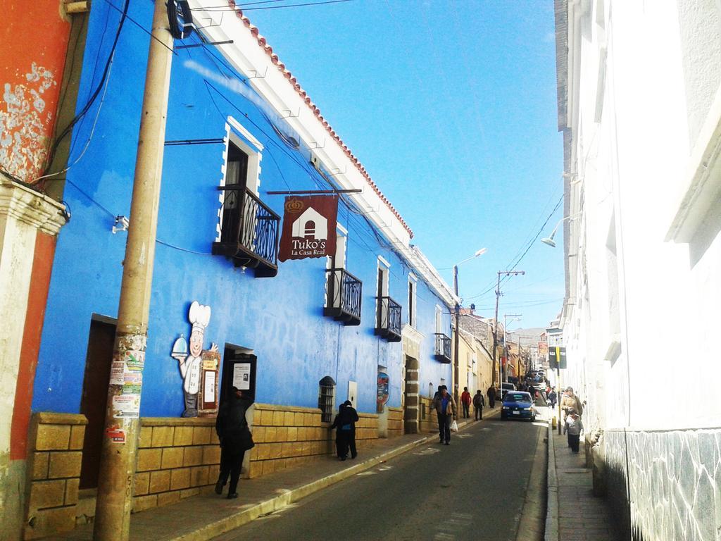 Hostal Tukos La Casa Real Potosí Zewnętrze zdjęcie